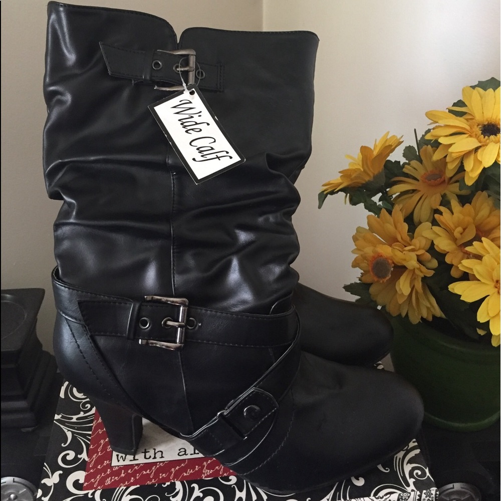 Ladies Wide Calf Boots